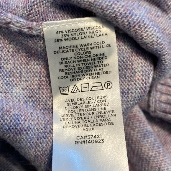 LOFT Pointelle Sleeve Sweater - Picture 5 of 5